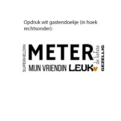 copy of Geschenkbox liefste meter - hartje- paars