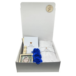 Geschenkbox Peter - gsm houder - blauw