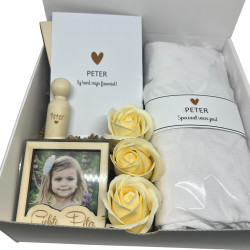 Geschenkbox Peter - gsm houder - blauw