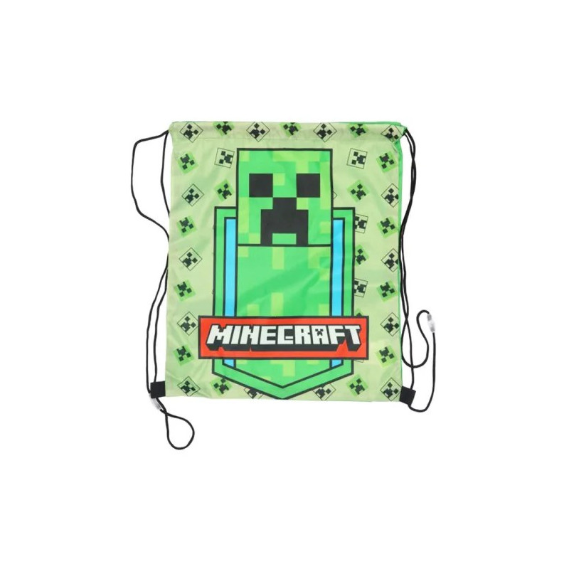 Minecraft Green Zone sports bag, gym sack 40 cm