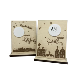 Aftelkalender Sint of Kerst