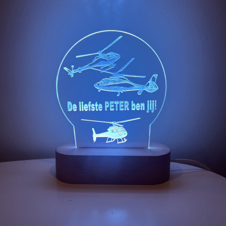 LED lamp - liefste Peter - helicopter