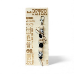 Sleutelhanger liefste peter smiley