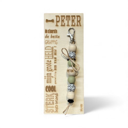 Sleutelhanger liefste peter...