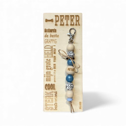 Sleutelhanger liefste peter smiley