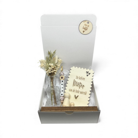 copy of Geschenkbox "Wil jij mijn Meter worden?" - roze