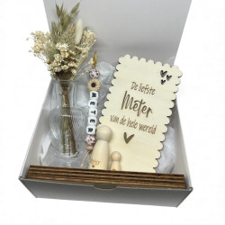 copy of Geschenkbox "Wil jij mijn Meter worden?" - roze