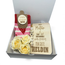 Geschenkbox Meter - heldin - zwart