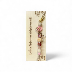 Sleutelhanger liefste meter...