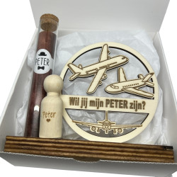 Geschenkbox vliegtuigen
