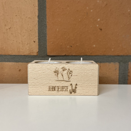 copy of Sleutelhanger JUF | zeester | blauw