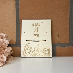 Armband JUF - 3 kleuren