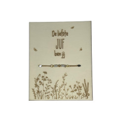 Geschenkbox JUF - handje - groen