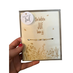 Geschenkbox JUF - handje - groen