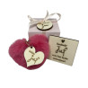 Cadeaudoosje pompom - roze