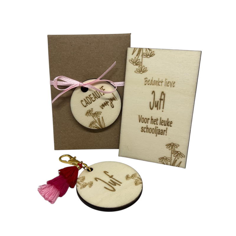 Cadeaudoosje Juf