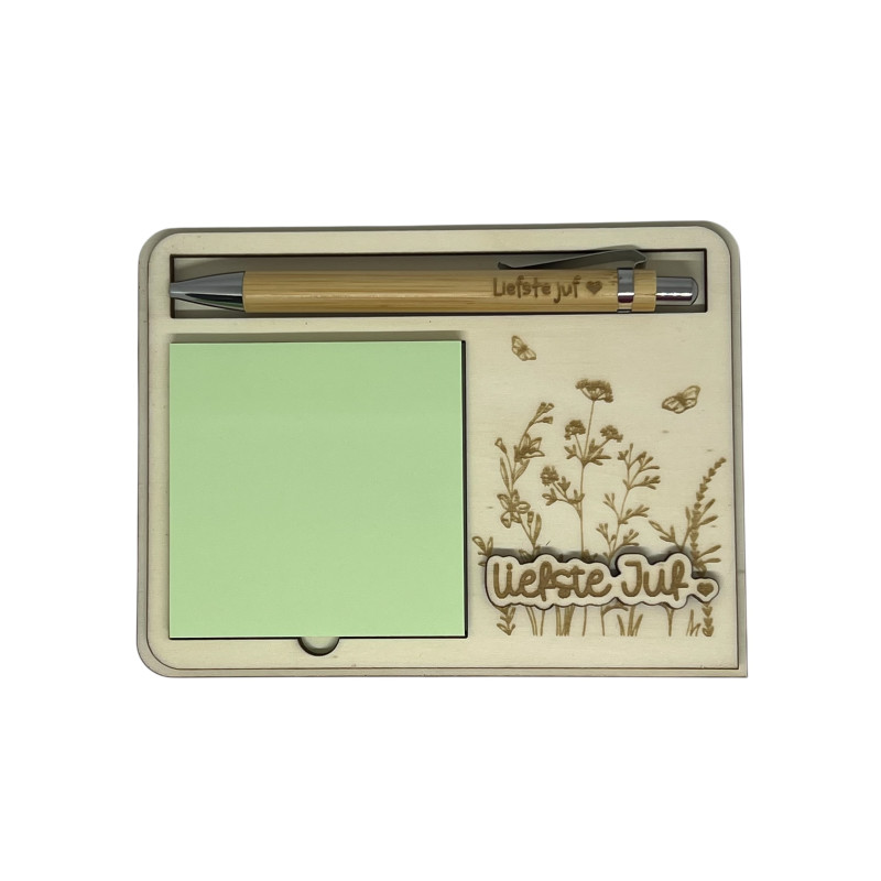 Post-it houder liefste juf
