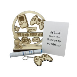 copy of Geschenkbox voetjes - Peter - blauw