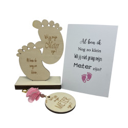 copy of Geschenkbox "voetjes" - blauw