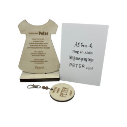 Geschenkdoosje kleedje - Peter