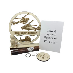 Geschenkbox helikopter