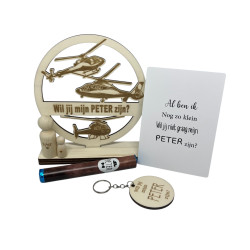 copy of Geschenkbox voetjes - Peter - blauw