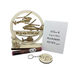 copy of Geschenkbox voetjes - Peter - blauw