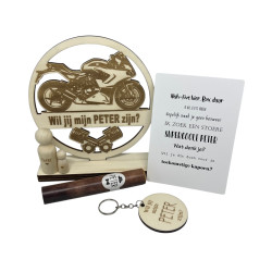 copy of Geschenkbox voetjes - Peter - blauw