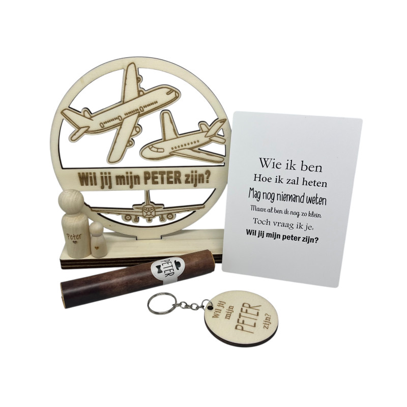 copy of Geschenkbox voetjes - Peter - blauw