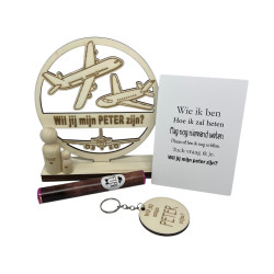 copy of Geschenkbox voetjes - Peter - blauw