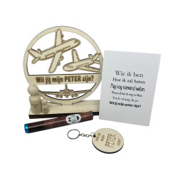 copy of Geschenkbox voetjes - Peter - blauw