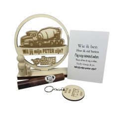 copy of Geschenkbox voetjes - Peter - blauw