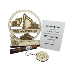 copy of Geschenkbox voetjes - Peter - blauw