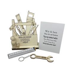 Geschenkbox gereedschap - peter