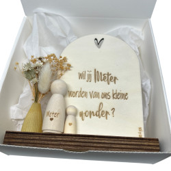Peg doll - geschenkbox