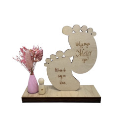 copy of Geschenkbox "Wil jij mijn Meter worden?" - roze