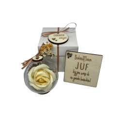 Cadeaudoosje juf - zeeproos