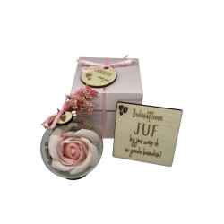 Sleutelhanger JUF | hartje | groen