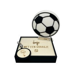 Geschenkbox voetbal 3D