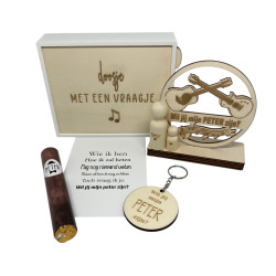 copy of Geschenkbox voetjes - Peter - blauw