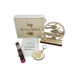 copy of Geschenkbox voetjes - Peter - blauw