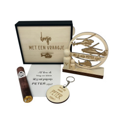 copy of Geschenkbox voetjes - Peter - blauw