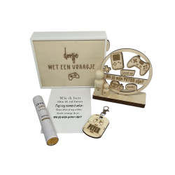 copy of Geschenkbox voetjes - Peter - blauw