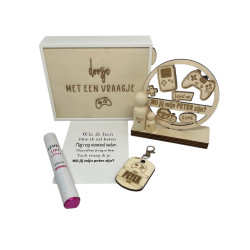 copy of Geschenkbox voetjes - Peter - blauw