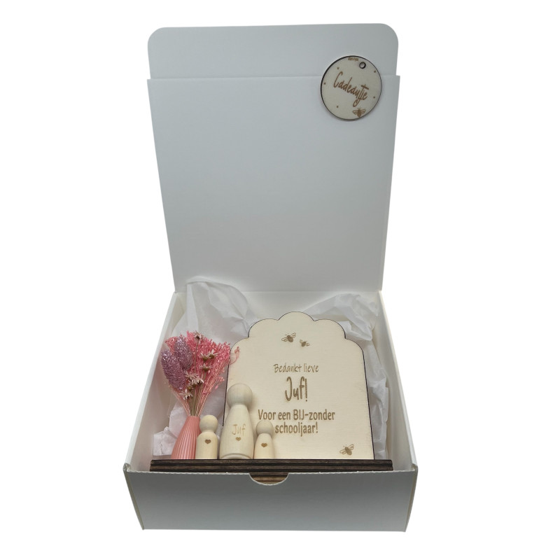 copy of Geschenkbox JUF - handje - beige