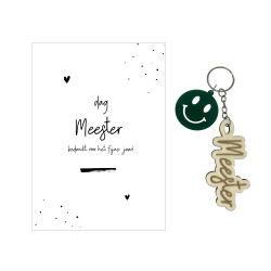 Sleutelhanger MEESTER | streep