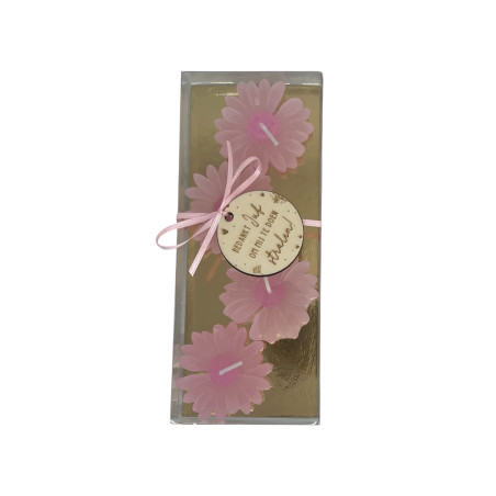 Cadeaudoosje Juf - kaarsjes