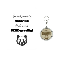 copy of Sleutelhanger JUF | zeester | blauw