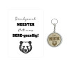 copy of Sleutelhanger JUF | zeester | blauw