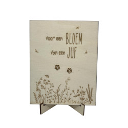 Oorbellen JUF - bloem